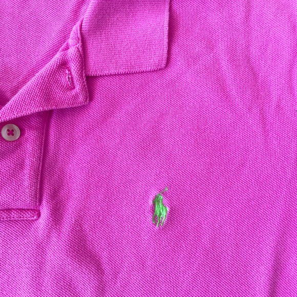 Like New! Women’s Pink Ralph Lauren Polo - Picture 3 of 5